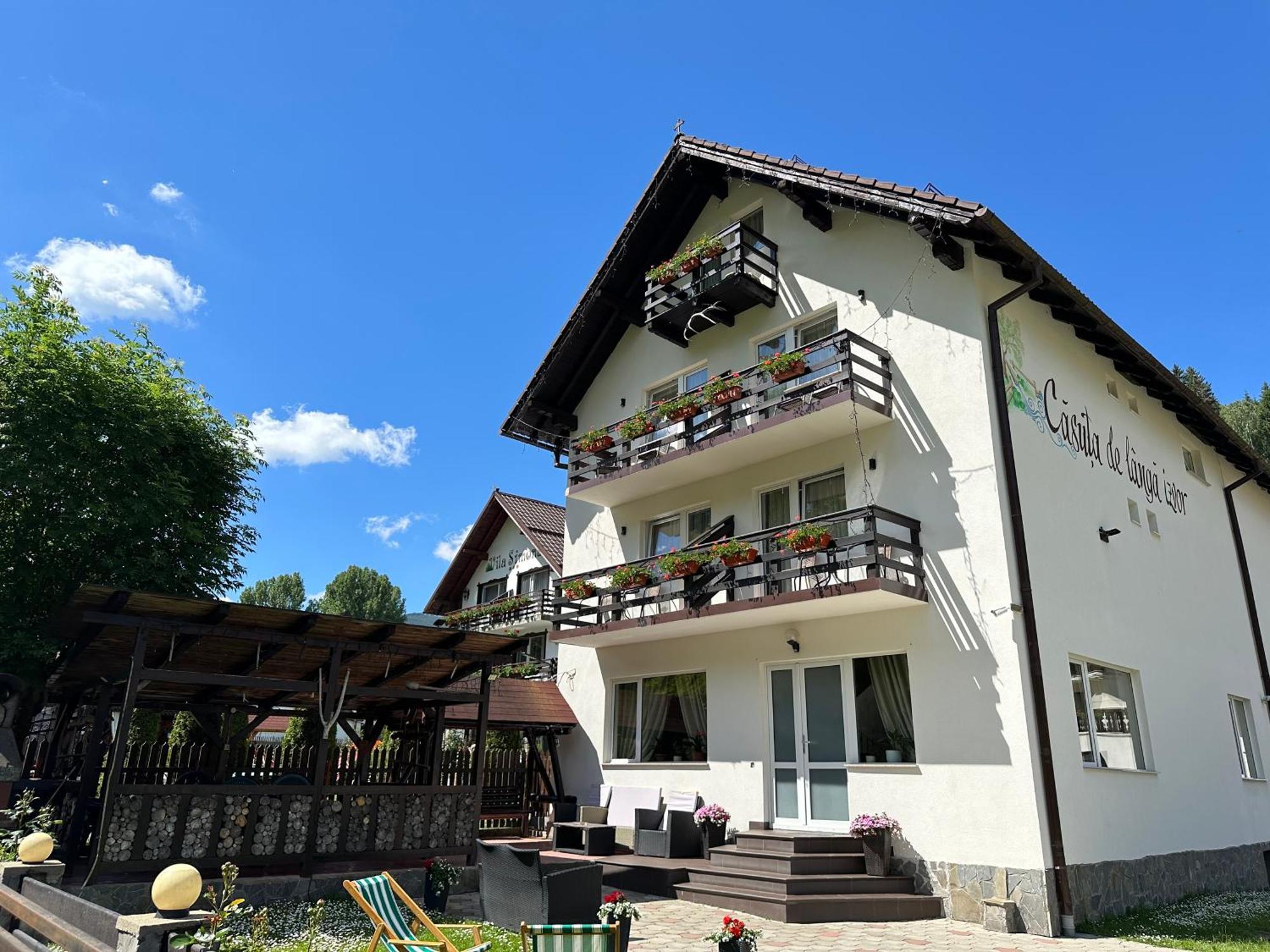 Hotel Casuta De Langa Izvor Moeciu De Sus Zewnętrze zdjęcie